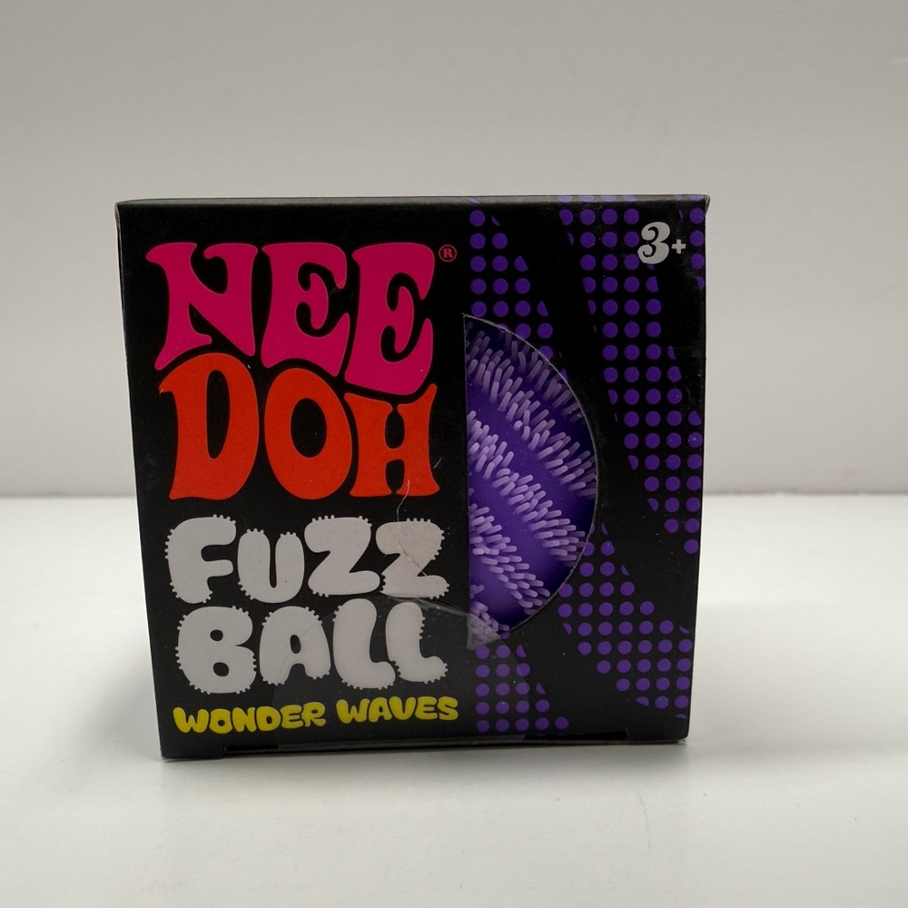 NeeDoh fuzz ball wonder waves purple